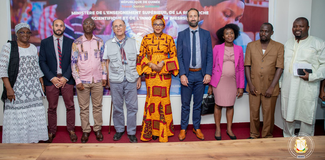 ESTIA, reçu au MESRSI de Guinée